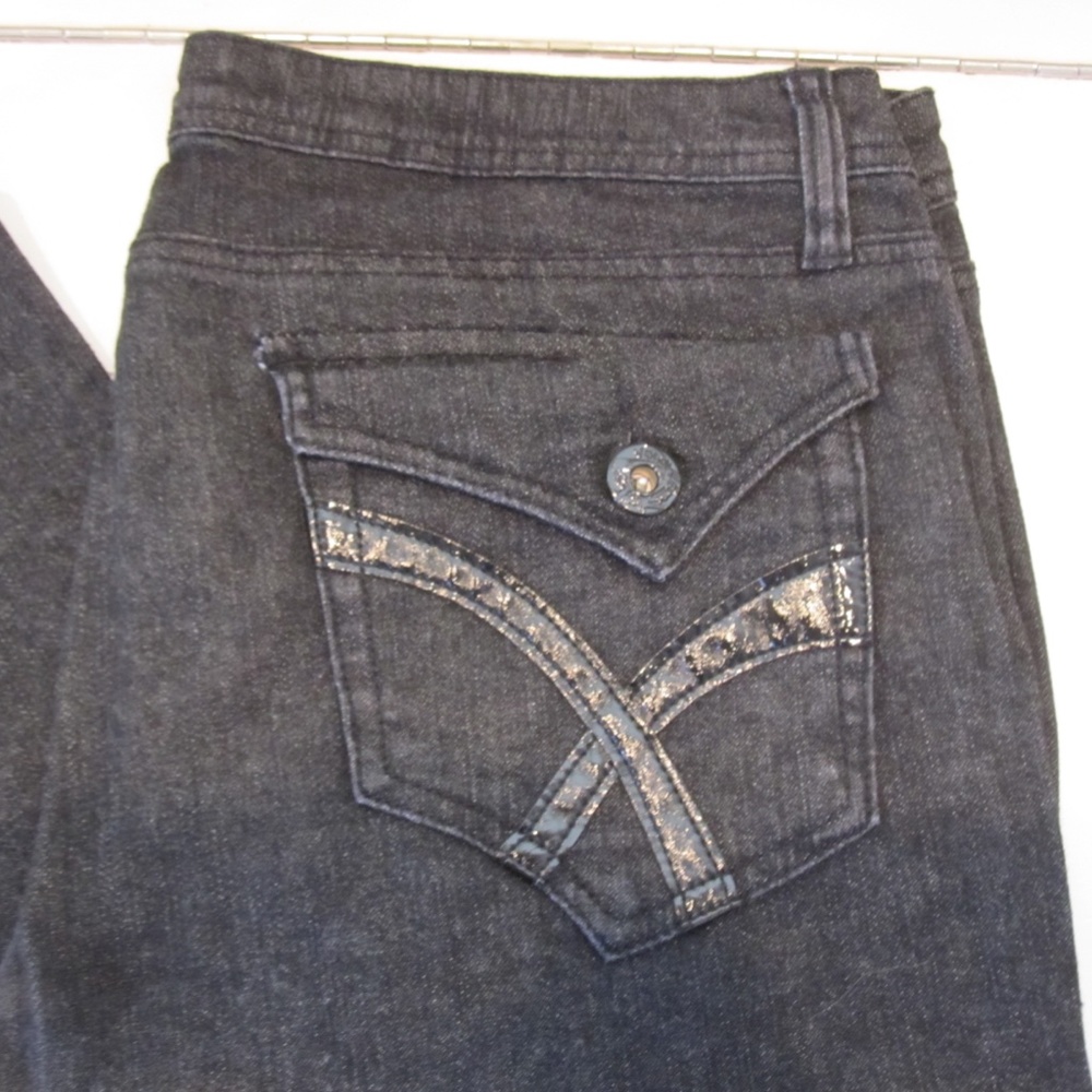 Black Bootcut Jeans